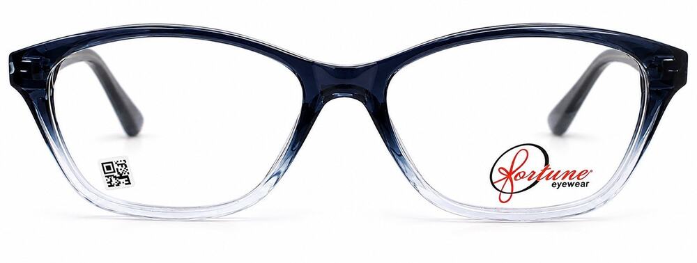 FORTUNE EYEWEAR 5012 BLUE FADE AUTHENTIC EYEGLASSES FRAMES 53-14-135